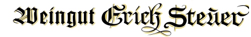 Schriftzug Weingut Erich Steuer